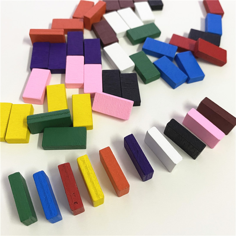 Board Game Catan - 50 Pcs 20*10*5 มม. สีสันอิฐเฮ้าส์ Cuboid